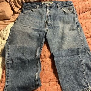 Harley-Davidson Relaxed Fit Blue Jeans